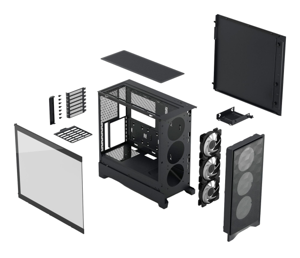 FRACTAL DESIGN Pop 2 Air Black TG RGB FD-C-POA2A-03 - 1479720 - zdjęcie 9
